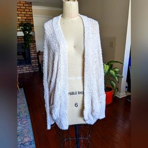 Free People Knit Cream Cardigan w Pockets